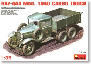 GAZ-AAA. Mod. 1940. Cargo Truck.		