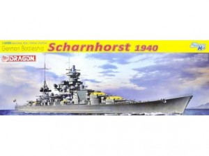 German Battleship Scharnhorst 1940