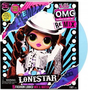 LOL Surprise OMG Remix Lonestar con 25 Sorprese