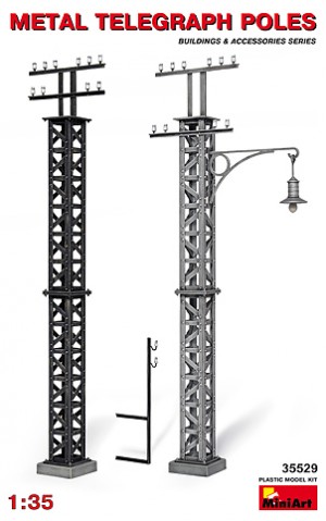 Metal Telegraph Poles