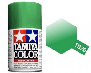 Metallic green  Tamiya Spray TATS20