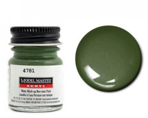 Model Master Acrylic Dunkelgrun (Semi Gloss Dark Green) RLM71