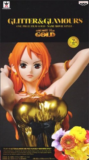 One Piece Film gold glitter & glamours style Nami Banpresto