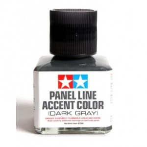 Panel Line Accent Color Dark Gray