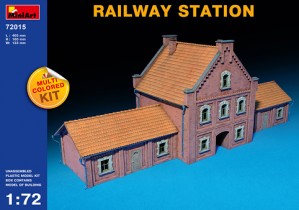 Railway Station (Multi Colored Kit) by MiniArt