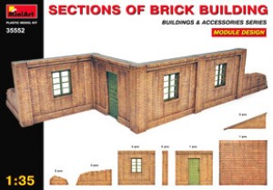 Sections of brick Buildings