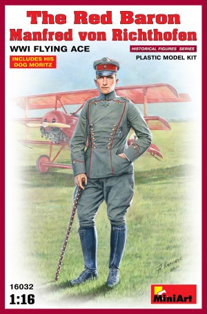 The Red Baron Manfred von Richthofen (WWI Flying Ace) by MiniArt