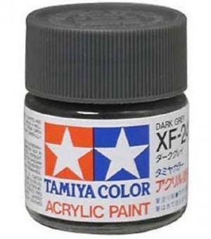 XF-24 Dark Grey. Tamiya Color Acrylic Paint (Flat) – Colori opachi  